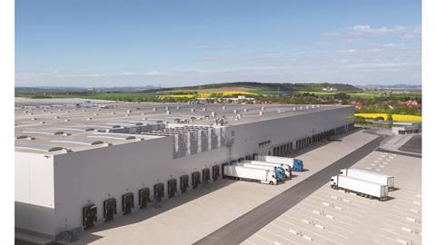CTP industrial park in Prague