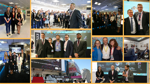 Ukraine delegates at Mipim in 2021