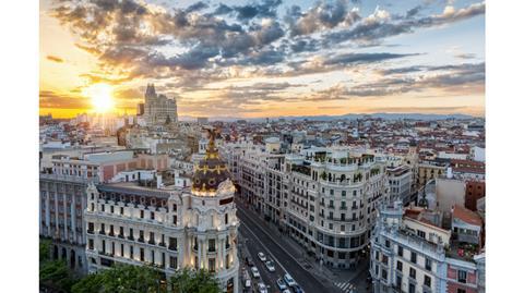 Madrid skyline