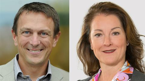 Sven Bienert (l) and Bettina Breitenender have been proposed as supervisory board members at Immofinanz.