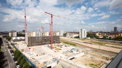 The Olympic Village takes shape in Milan