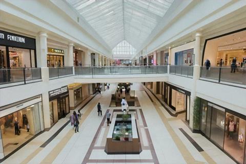 Generated image of a mall
