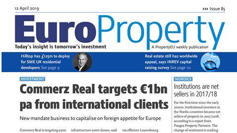 EuroProperty''s latest front page