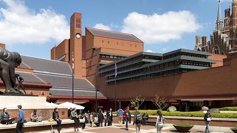 British Library extension