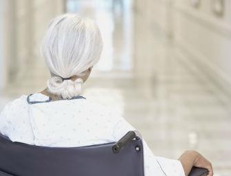 woman senior in wheelchair rs