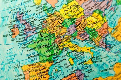 map of europe