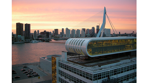 Las Palmas building in Rotterdam