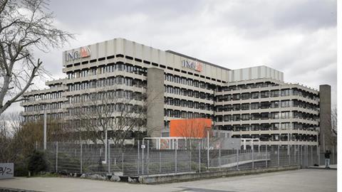 Former ING building in Etterbeek, Brussels