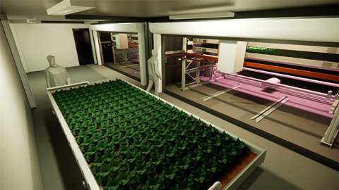 The new Potager farm design