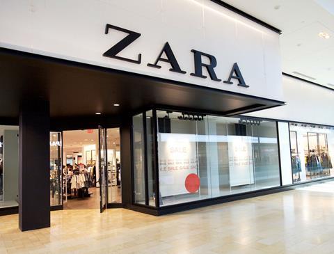 zara storefront