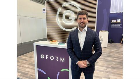 Gform CEO James McEvoy at Expo Real 2024