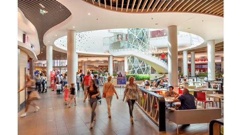 Copernicus Shopping Center in Torun, Poland
