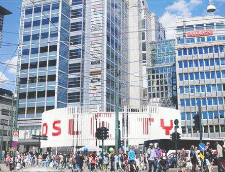 entra owns the office portion of the oslo city asset