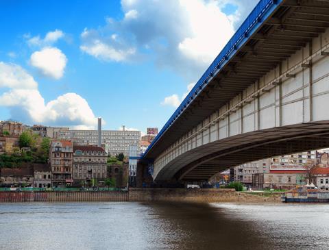 architecture belgrade bridge 533894