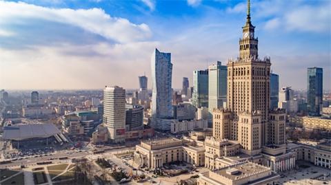 Warsaw skyline