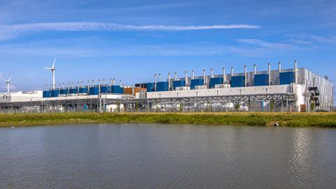 Google data centre near Delfzijl in the province of Groningen, the Netherlands