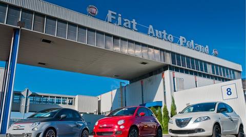 Fiat plant making Tychy in Upper Silesia as major industrial area