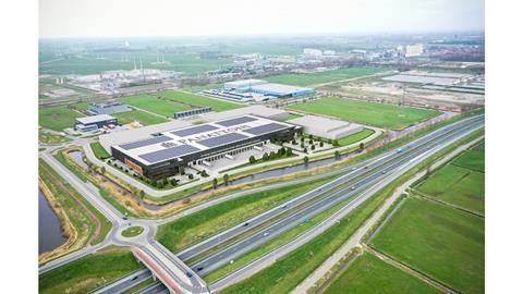 A build-to-suit project for Radial Inc in Groningen, northern Netherlands