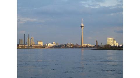 Dusseldorf skyline