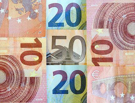 euro currency notes rs