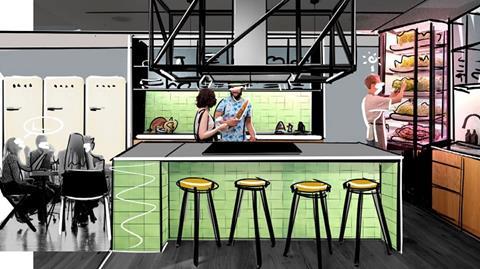 The Fizz common spaces will be refurbished
