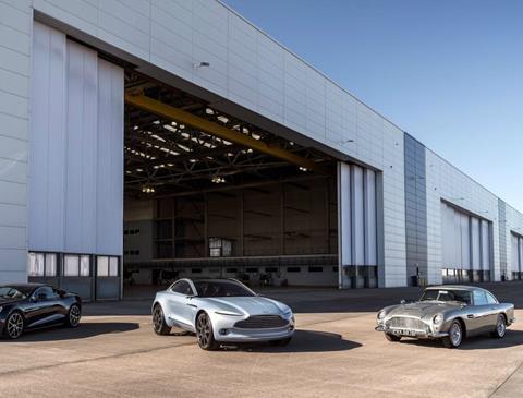 aston martin factory