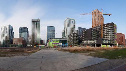 Amsterdam''s Zuidas district. Savills says more new buildings are needed in the Dutch market.