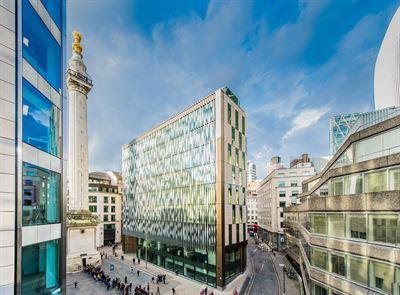 skanska has sold the monument building in the city of london for about 118 mln to credit suisse s re