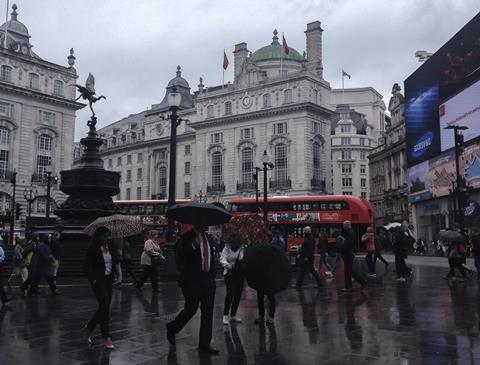 london rainrs