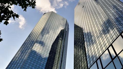 Deutsche Bank and DWS HQ in Frankfurt