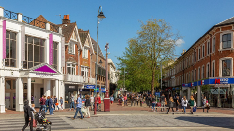 Tunbridge Wells retail parade