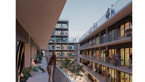 Xior student residence in Barcelona