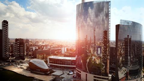 Milan skyline