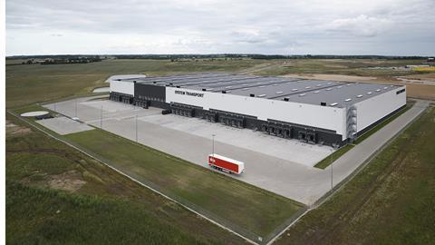 30 million state-of-the-art new logistics asset in the Jutland city of Vejle