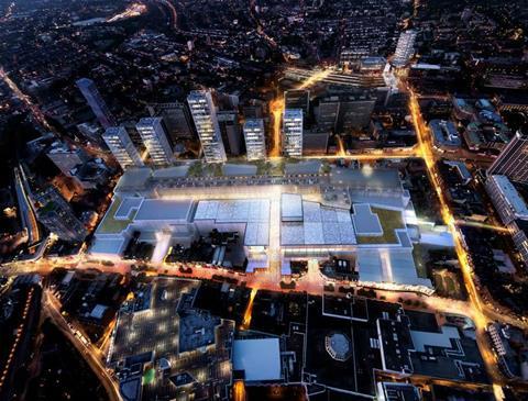 croydon development night scene