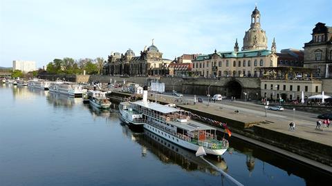 The Elbe in Dresden