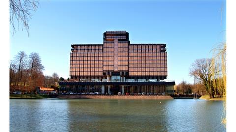 The Souverain/Vorst 23 office building in Brussels, formerly occupied by AXA