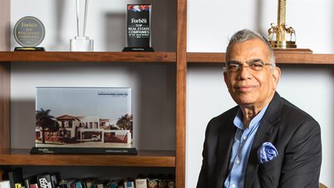 Chaiman PNC Menon founded Sobha as a furniture business in 1976.