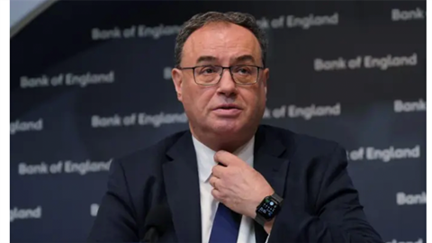 Bank of England Governor, Andrew Bailey.