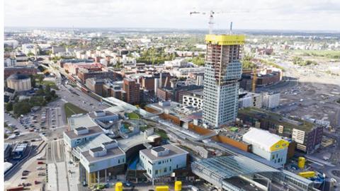 The site of the REDI shopping centre