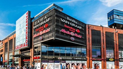 An Atrium shopping centre