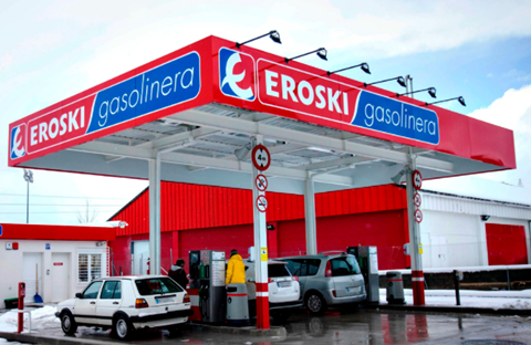 eroski filling station