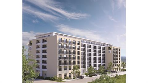 Campo Novo Business scheme in Freiburg, Germany, acquired by CRIM in February, will provide space for 305 apartments.