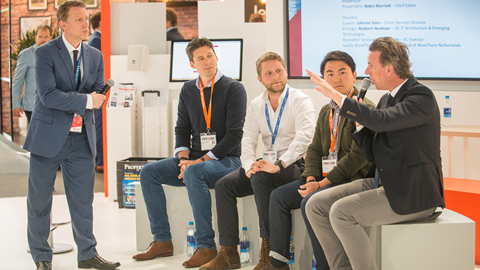 Panellists on PropertyEU''s Provada proptech discussion