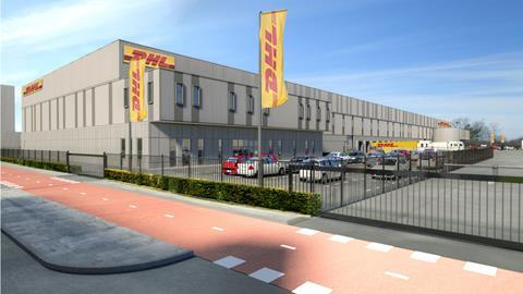 DHL parcel hub