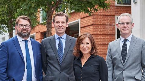 (L-R): James Raynor, Mark Preston, Sara Lucas, Craig McWilliam