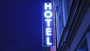 hotel sign