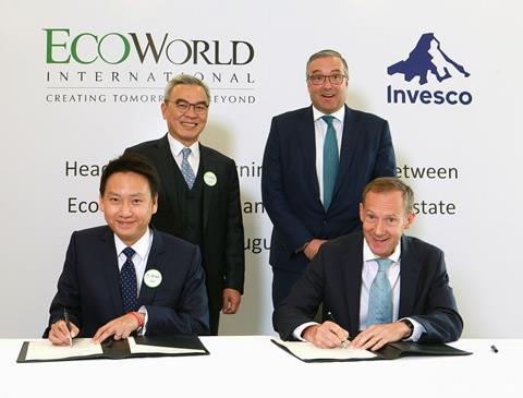 ecoworldsignshotwithinvesco