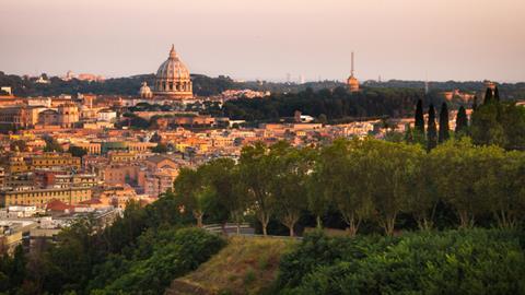View from Monte Mario Hill