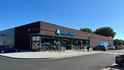 the Albert Heijn supermarket in Sas van Gent